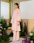 Asmara Long Modern Kurung Summeraya 2025 in Dusty Pink