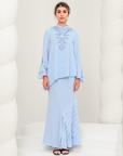 Sentosa Modern Kurung Summeraya in Light Blue