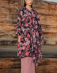 Mariani Long Kurung Summeraya 2026 in Dusty Rose