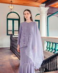 Santun Modern Kurung Summeraya in Lilac