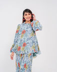 Sakura Printed Set in Blue