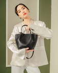 Tikka Tote Bag in Black
