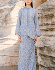 Nelisa Modern Kurung Summeraya 2026 in Blue