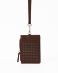 Signature Card Holder in Dark Brown