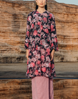 Mariani Long Kurung Summeraya 2026 in Dusty Rose