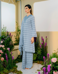 Cahaya Modern Kebarung Summeraya 2025 in Denim Blue