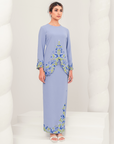 Murni Modern Kurung Summeraya in Baby Blue