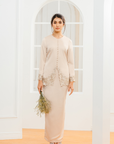 Kartika Bridal Modern Kurung in Champagne