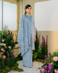 Cahaya Modern Kebarung Summeraya 2025 in Denim Blue