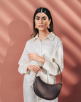 Aero Medium Bag in Dark Brown