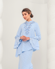 Sentosa Modern Kurung Summeraya in Light Blue