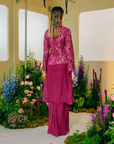 Whulan Long Kebaya Summeraya 2025 in Plum Magenta