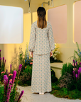 Dian Modern Kurung Summeraya 2025 in Buttermilk