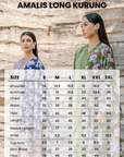 Amalis Long Kurung Summeraya 2026 in Moss Green