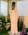Maya Tunic Modern Kurung Summeraya 2025 in Dusty Peach