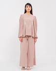 Lily Plain Set in Nude