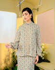 Dian Modern Kurung Summeraya 2025 in Buttermilk