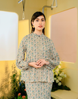 Dian Modern Kurung Summeraya 2025 in Buttermilk