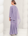 Santun Modern Kurung Summeraya in Lilac