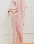 Melati Selendang Organdy in Rose Pink