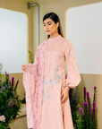 Asmara Long Modern Kurung Summeraya 2025 in Dusty Pink