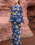 Sofina Modern Kurung Summeraya 2026 in Royal Blue