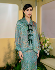 Damia Modern Kurung Summeraya 2025 in Green