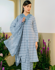Cahaya Modern Kebarung Summeraya 2025 in Denim Blue