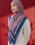 Monorico Scarves in Mauve Pink