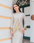 Murni Modern Kurung Summeraya in Ivory