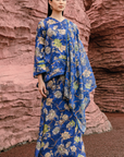 Sofina Modern Kurung Summeraya 2026 in Royal Blue