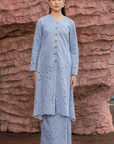 Inara Long Kurung Summeraya 2026 in Light Blue