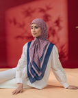 Monorico Scarves in Mauve Pink