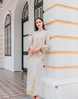 Murni Modern Kurung Summeraya in Ivory