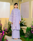 Bayu Long Modern Kurung Summeraya 2025 in Lilac