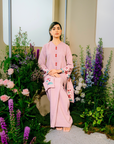 Senandung Long Modern Kurung Summeraya 2025 in Blush Pink