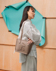 Kendra Mini Tote Bag in Taupe