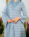 Cahaya Modern Kebarung Summeraya 2025 in Denim Blue