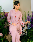 Senandung Long Modern Kurung Summeraya 2025 in Blush Pink