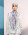 Layang Scarves in Mendung