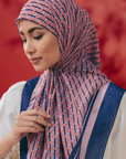 Monorico Scarves in Mauve Pink