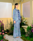 Damia Modern Kurung Summeraya 2025 in Light Blue