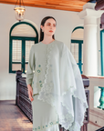 Santun Modern Kurung Summeraya in Mint Green