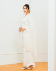 Dinda Bridal Modern Kurung in Off-White