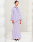 Sentosa Modern Kurung Summeraya in Lilac
