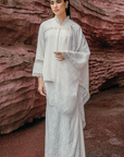 Alyssa Modern Kurung Summeraya 2026 in Off White