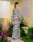 Kirana Modern Kurung Summeraya 2025 in Rosy Brown