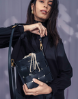 Airi Bucket Bag in Black