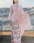 Kencana Modern Kurung Summeraya 2026 in Dusty Pink