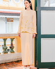 Tenang Modern Kurung Summeraya in Buttermilk Yellow